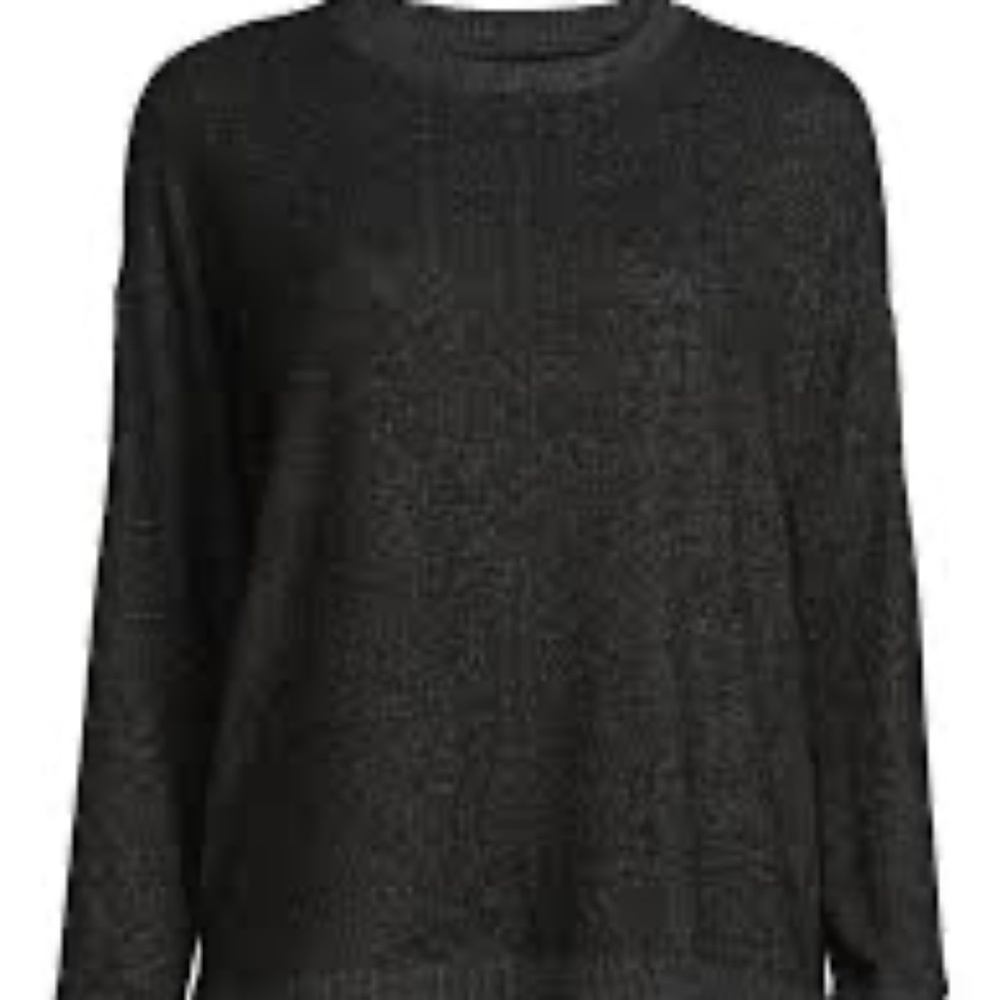 Time & Tru Soft Hacci Knit Pullover